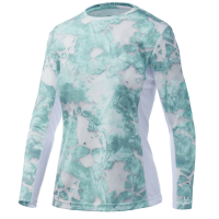 Huk Icon X Mossy Oak Fracture Long Sleeve Shirt - Women's