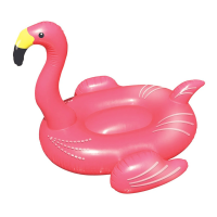 Solstice Boat Accessories Giant Inflatable Ride-On Flamingo Pool Float