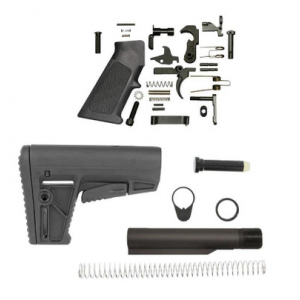 KRISS DS150 Mil-Spec AR 15 Lower Build Kit (BLK) - 