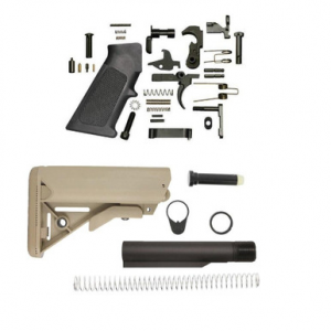 SOPMOD AR-15 Lower Build Kit - FDE - 