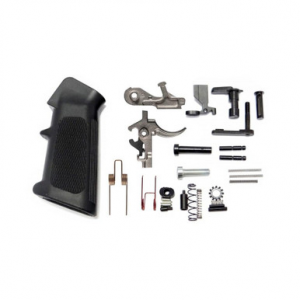 AR 15 Lower Parts Kit With 2-Stage Nickel Boron Trigger - 