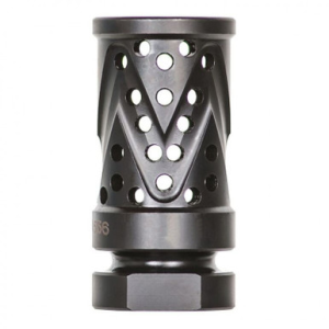 Cross Machine Tool 5.56 Mini Tactical Combat Flash Compensator - 1/2-28 - 