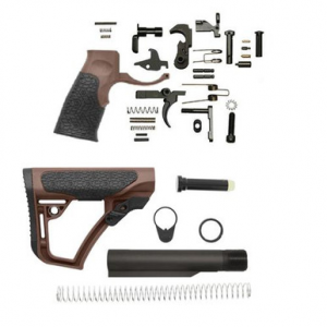 Daniel Defense AR 15 Lower Build Kit - Brown - 