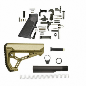 Fab Defense GL-Core AR 15 Lower Build Kit - FDE - 