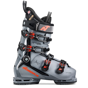 Nordica Speedmachine 3 120 Ski Boots 2025 in Gray size 25.5 | Aluminum