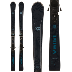 Women's Volkl Flair 76 Skis + vMotion 10 GW Bindings 2025 in Blue size 147