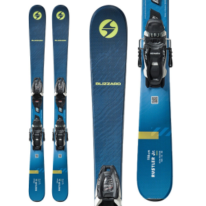 Kid's Blizzard Rustler Twin Jr Skis + 4.5 FDT WB BindingsKids' 2026 size 118