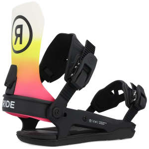 Ride C-8 Snowboard Bindings 2025 in Yellow size Large | Nylon/Aluminum/Rubber
