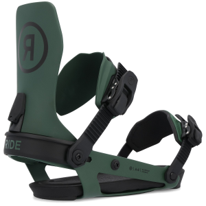 Ride A-6 Snowboard Bindings 2025 in Green size Medium | Aluminum