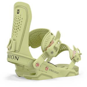 Women's Union Trilogy Snowboard Bindings 2025 in Green size Small | Plastic