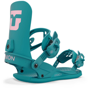 Women's Union Legacy Snowboard Bindings 2025 in Green size Medium | Aluminum
