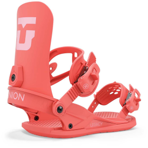Women's Union Legacy Snowboard Bindings 2025 in Orange size Large | Aluminum