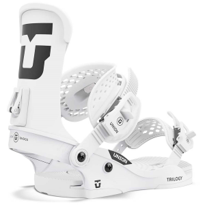 Women's Union Trilogy Classic Snowboard Bindings 2025 in White size Small