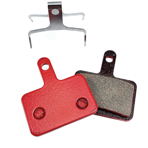 MTX Braking Label Race Shimano Deore 2-Piston Brake Pads 2025 in Red