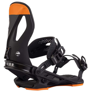 Arbor Cypress Snowboard Bindings 2025 in Black size Small | Plastic