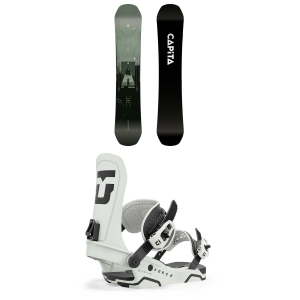 CAPiTA Super DOA Snowboard 2025 - 158W Package (158W cm) + S Mens in White size 158W/S | Plastic