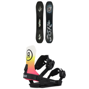 Ride Algorythm Snowboard 2025 - 154 Package (154 cm) + L Mens size 154/L | Nylon/Aluminum/Bamboo