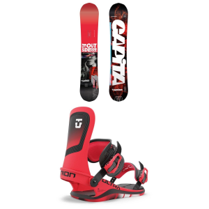 CAPiTA The Outsiders Snowboard 2025 - 158 Package (158 cm) + S Mens in Black size 158/S | Nylon