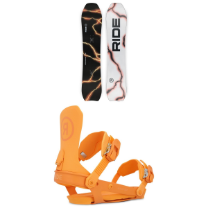 Ride Psychocandy Snowboard 2025 - 142 Package (142 cm) + S Womens in Black size 142/S | Aluminum