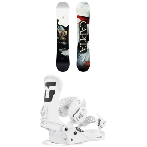 Women's CAPiTA Birds Of A Feather Snowboard 2025 - 148W Package (148W cm) + S Womens in Black size 148W/S