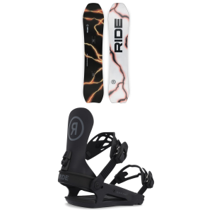 Ride Psychocandy Snowboard 2025 - 146 Package (146 cm) + S Womens in Black size 146/S | Nylon/Aluminum