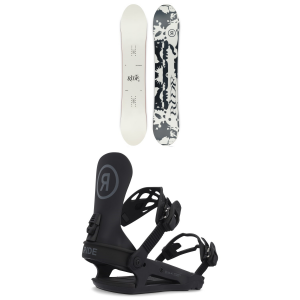 Women's Ride Compact Snowboard 2025 - 150 Package (150 cm) + M Womens in Pink size 150/M | Nylon/Aluminum