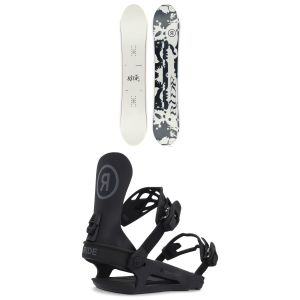 Women's Ride Compact Snowboard 2025 - 150 Package (150 cm) + M Womens in Black size 150/M | Nylon/Aluminum