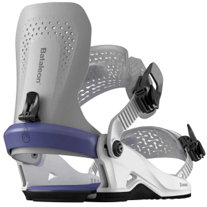 Women's Bataleon Donna Heelwrap Snowboard Bindings 2025 in Purple size Medium/Large | Aluminum