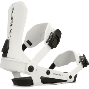 Women's Ride AL-6 Snowboard Bindings 2025 in White size Medium | Aluminum