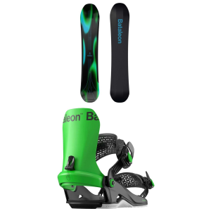 Bataleon Thunderstorm Snowboard 2025 - 154 Package (154 cm) + M/L Mens in Green size 154/M/L | Aluminum