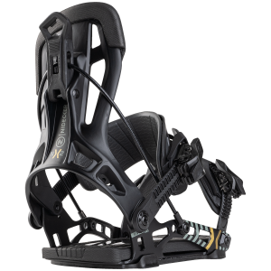 Flow NX2 Fusion Snowboard Bindings 2026 in Black size Large | Nylon/Aluminum
