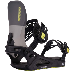 K2 Bond Snowboard Bindings 2025 in Gray size Large | Nylon
