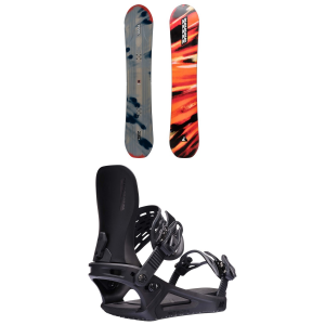 K2 Antidote Snowboard 2025 - 148 Package (148 cm) + S Womens in Black size 148/S | Nylon/Bamboo