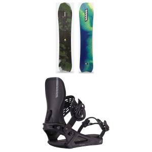 K2 Excavator Snowboard 2025 - 162 Package (162 cm) + M Mens in Grey size 162/M | Nylon/Bamboo