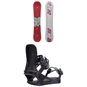 Women's K2 Spellcaster Snowboard 2025 - 144 Package (144 cm) + M Womens in Black size 144/M | Nylon