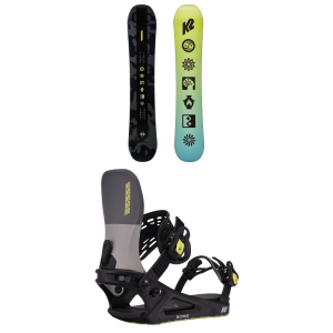 K2 Embassy Snowboard 2025 - 152 Package (152 cm) + L Mens in Grey size 152/L | Nylon