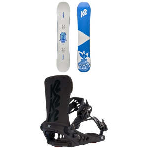 Women's K2 Extravision Snowboard 2025 - 139 Package (139 cm) + M Womens in Black size 139/M
