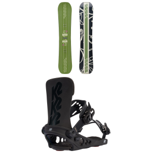 Women's K2 Lime Lite Snowboard 2025 - 149 Package (149 cm) + M Womens in Black size 149/M
