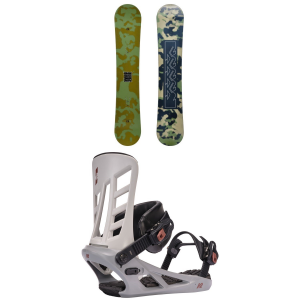 K2 Standard Snowboard 2025 - 163W Package (163W cm) + M Mens in Black size 163W/M | Nylon