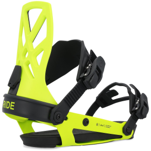 Ride A-4 Snowboard Bindings 2025 in Yellow size Medium | Nylon/Aluminum