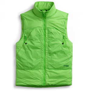 Oyuki Toya Down Insulator Vest Unisex 2025 in Green size Medium