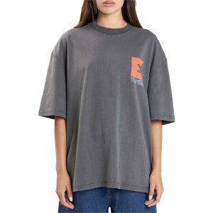 Women's Thrills United Front Oversized T-Shirt 2024 in Black size Medium | Cotton