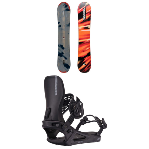 K2 Antidote Snowboard 2025 - 158W Package (158W cm) + M Mens in Grey size 158W/M | Nylon/Bamboo