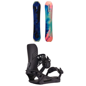 K2 Passport Snowboard 2025 - 162W Package (162W cm) + M Mens in Black size 162W/M | Nylon/Bamboo
