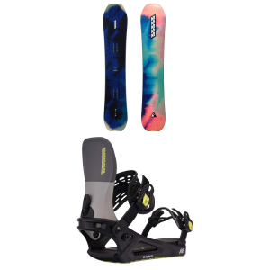 K2 Passport Snowboard 2025 - 154 Package (154 cm) + M Mens in Black size 154/M | Nylon/Bamboo