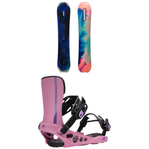 K2 Passport Snowboard 2025 - 146 Package (146 cm) + M Womens in Black size 146/M | Bamboo