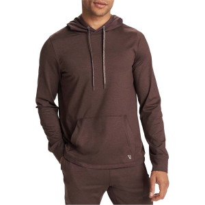 Vuori Sunday Element Hoodie Men's 2024 in Brown size Small | Elastane/Polyester