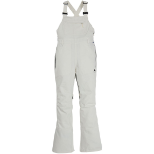 Women's Burton Avalon Stretch Bib Pants 2025 in White size X-Small