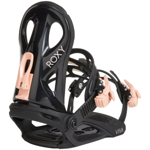 Women's Roxy Viva LTD Snowboard Bindings 2025 in Black size Medium/Large