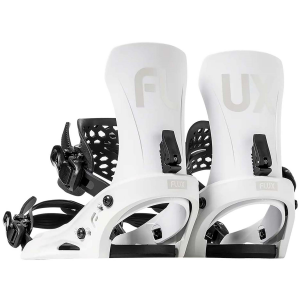 Flux EM Snowboard Bindings 2026 in White size Large